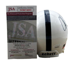 John Cappelletti Autographed/Insc Penn State Mini Schutt Helmet JSA 184709