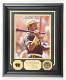 Willie Stargell Signed Pirates Framed & Matted Photo Display (Mounted Memories)