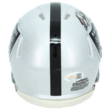 Bo Jackson Autographed Raiders Mini Helmet JSA Witnessed
