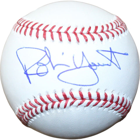 Robin Yount Autographed Milwaukee Brewers OML Baseball Beckett 40773