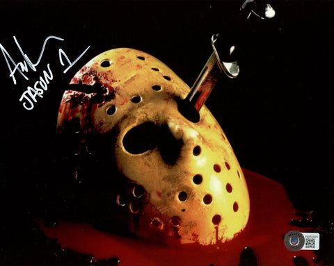 Ari Lehman Autographed/Signed Friday The 13th 8x10 Photo Jason Beckett 36418