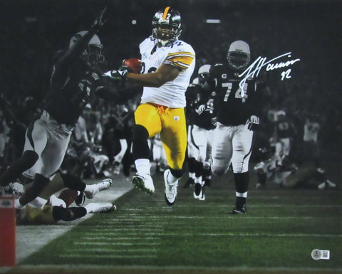 James Harrison Signed/Autographed 16x20 Photo Pittsburgh Steelers Beckett 195322