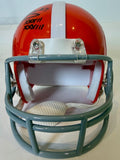 Steve Atwater Autographed /2X SB Inscribed 60s Throwback Mini Helmet JSA COA