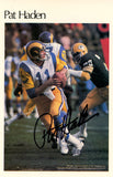 Pat Haden Autographed Los Angeles Rams Mini Poster 41/50 Beckett 46160