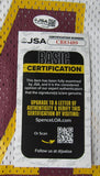 John Riggins HOF Signed/Ins White Mitchell & Ness Football Jersey Redskins JSA6