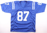 Reggie Wayne Signed Indianapolis Colts Jersey (JSA) 6xPro Bowl / Wide Receiver