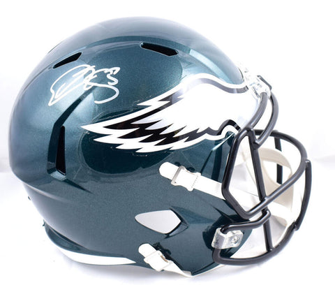Donovan McNabb Autographed Philadelphia Eagles F/S Speed Helmet- Beckett W Holo