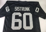 Otis Sistrunk Signed Oakland Raiders Jersey (Beckett) Super Bowl XI Champion D.E