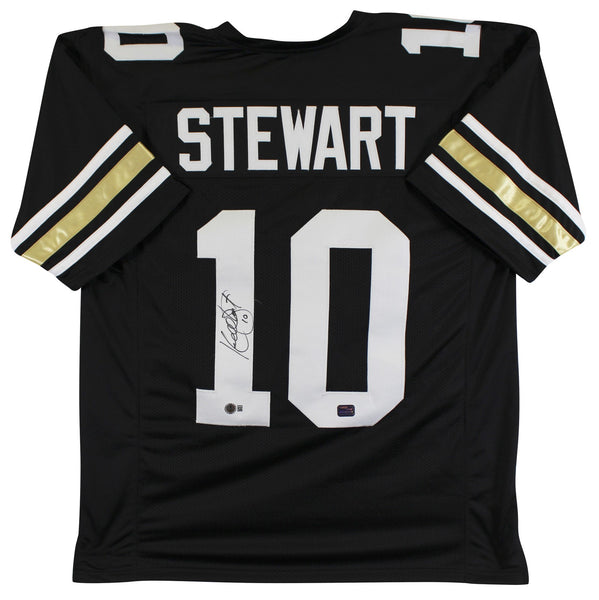 Colorado Kordell Stewart Authentic Signed Black Pro Style Jersey BAS Witnessed