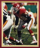 Derrick Thomas Autographed Framed 8x10 Photo Kansas City Chiefs Beckett #AC95526