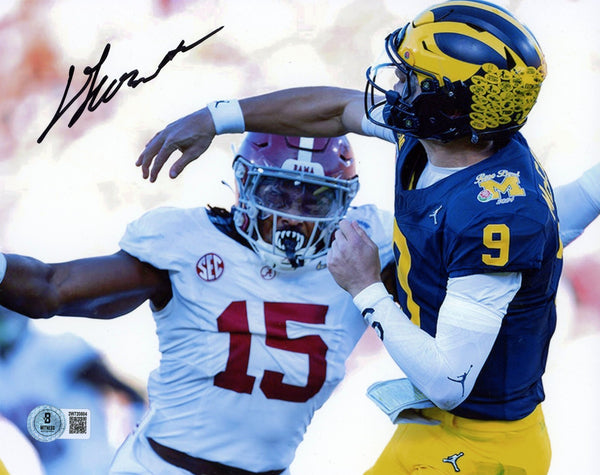 DALLAS TURNER AUTOGRAPHED ALABAMA CRIMSON TIDE 8x10 PHOTO BECKETT