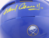 Gilbert Perreault Signed Buffalo Sabres Mini Helmet (TSE) French Connection Line