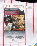 Kathleen Turner (Jessica Rabbit) Signed "Who Framed Roger Rabbit" Jersey (JSA)