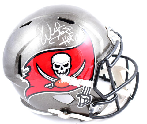 Warren Sapp Autographed Tampa Bay Bucs F/S 2020 Speed Helmet - Beckett W Auth