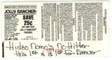 Hideo Nomo Los Angeles Dodgers 09/17/1996 No Hitter Ticket Stub 56240