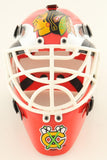 Tony Esposito Signed Chicago Blackhawks Mini Goalie Mask (Beckett) 6xAll Star
