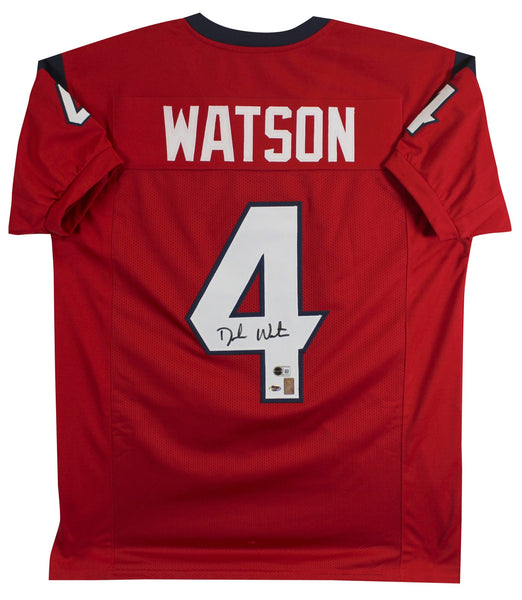Deshaun Watson Authentic Signed Red Pro Style Jersey Autographed BAS #BY031326