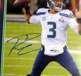 RUSSELL WILSON AUTOGRAPHED SIGNED FRAMED 16X20 PHOTO SEAHAWKS CHAMPS RW 126669