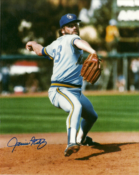 Milwaukee Brewers JAMIE EASTERLY Signed 8x10 Photo Auto 82 BREW