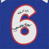 FRMD Julius Erving 76ers Signed Mitchell & Ness 1982-83 Hardwood Jersey w/Insc