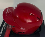 Phillies WS Champ RYAN HOWARD Signed Rawlings Baseball Mini Helmet AUTO - BAS