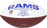 Kyren Williams Los Angeles Rams Autographed Jardin White Panel Football
