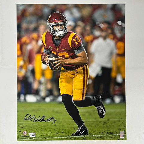Autographed/Signed Caleb Williams USC Trojans 16x20 Photo Fanatics COA