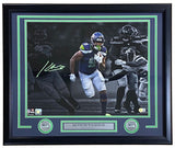 Kenneth Walker III Signed Framed 16x20 Seattle Seahawks Photo BAS