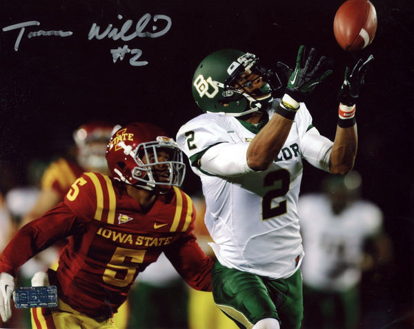 TERRANCE WILLIAMS AUTOGRAPHED SIGNED BAYLOR BEARS 8x10 PHOTO COA
