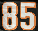 Chad Johnson Signed Custom Black Ochocinco Football Jersey BAS ITP