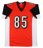 Chad Johnson Authentic Signed Orange Pro Style Jersey BAS Witnessed