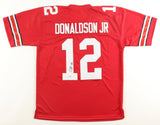 C J Donaldson Signed Ohio State Buckeyes Jersey (JSA COA) 2025 Senior Running Bk