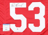 Bill Romanowski Signed San Francisco 49er Jersey (PSA COA) 4xSuper Bowl Champion