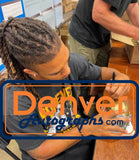 Chase Claypool Signed Notre Dame Fighting Irish Mini Helmet Beckett 40674