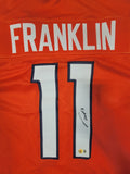 TROY FRANKLIN SIGNED AUTOGRAPHED PRO STYLE CUSTOM XL JERSEY BECKETT QR
