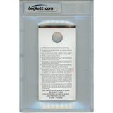 Deion Sanders Autographed Colorado Buffaloes Parking Pass Slab Beckett 49670