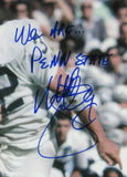 Matt Suhey Penn State PSU Signed/Inscribed 11x14 Photo Framed Beckett 165723
