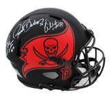 Sapp, Barber, Alstott Signed Tampa Bay Speed Authentic Eclipse NFL Helmet