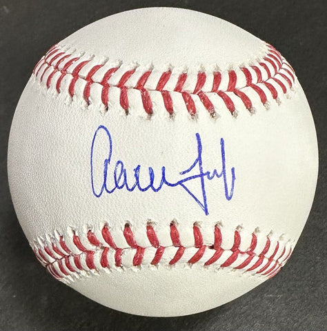 Aaron Judge Signed Official MLB Baseball Autograph Yankees MVP Fanatics MLB COA