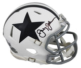 Cowboys Jimmy Johnson Signed 1960-63 TB Speed Mini Helmet W/ Case BAS Witnessed