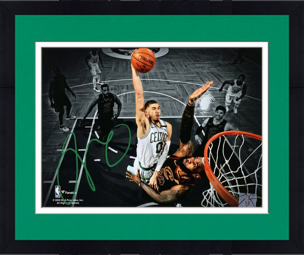 Autographed Jayson Tatum Celtics 8x10 Photo Fanatics Authentic