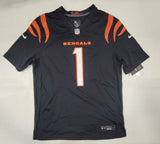 JAMARR CHASE SIGNED CINCINNATI BENGALS NIKE AUTHENTIC JERSEY BECKETT COA