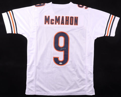 Jim McMahon Signed Chicago Bears Jersey (JSA) Super Bowl XX Champ / Quarterback