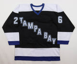 Martin St. Louis Signed Tampa Bay Lightning Jersey (Beckett) 2004 Stanley Cup