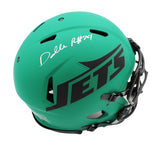 Darrelle Revis Signed New York Jets Speed Authentic Rave NFL Helmet