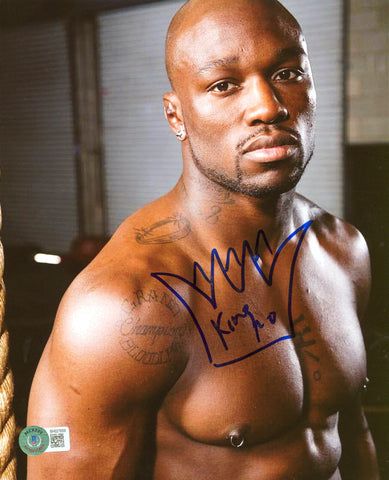Muhammed "King Mo" Lawal Authentic Signed 8x10 Photo Autographed BAS #BH027659