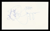 Jon Miller "ESPN" Authentic Signed 3x5 Index Card Autographed BAS #BT03677