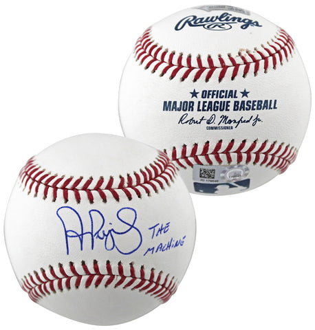 Cardinals Albert Pujols "The Machine" Signed Oml Baseball Fanatics #B532140