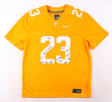 Tennessee Volunteers 2023-24 Signed by 15 Jersey (Beckett) Slaughter, Gibson, ++