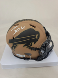 JAMES COOK SIGNED BUFFALO BILLS STS 2 SPEED MINI HELMET BECKETT COA
